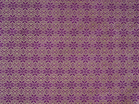 Cloth that has been woven into the pattern                                 