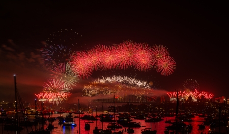 Fireworks sydney new year eve 2013