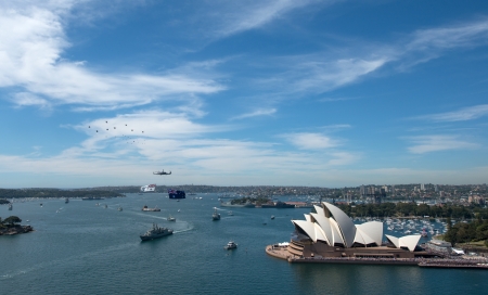 Opera house is the landmark of Sydney のeditorial素材