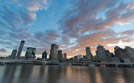 Brisbane city,QLD Australiaのeditorial素材