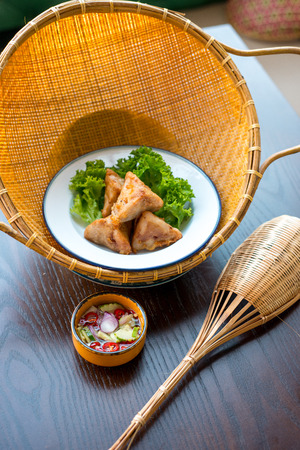 Thai foods entree.の写真素材