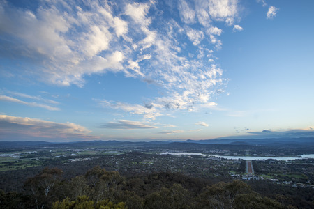Canberra city from Mt.Ainsel