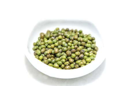Mung beans isolateの写真素材