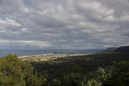 View of Wollongong in south of Sydneyの写真素材