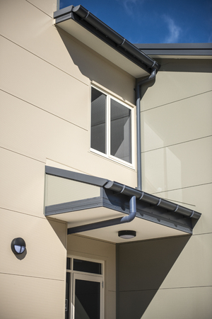 Detail of Modern building architecture