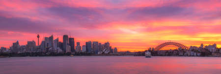 Sydney Opera house with beautiful skyのeditorial素材