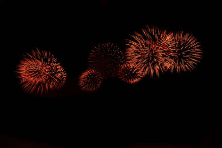 Fireworks displayの写真素材