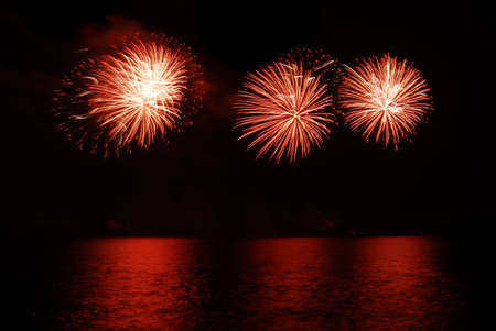 Fireworks displayの写真素材