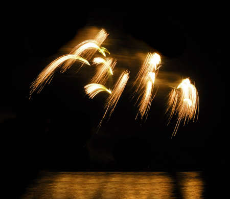 Fireworks displayの写真素材