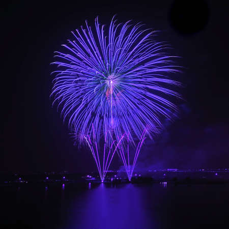 Fireworks displayの写真素材