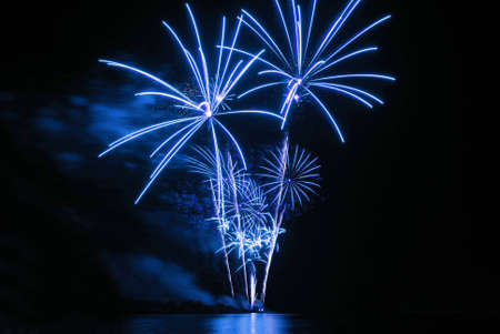 Fireworks displayの写真素材