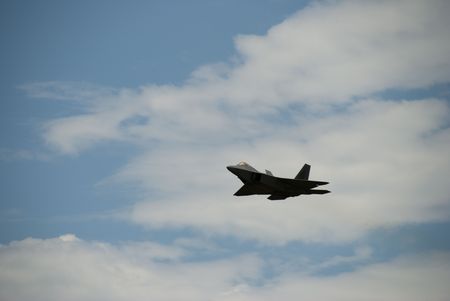 F22 Raptor in Motion