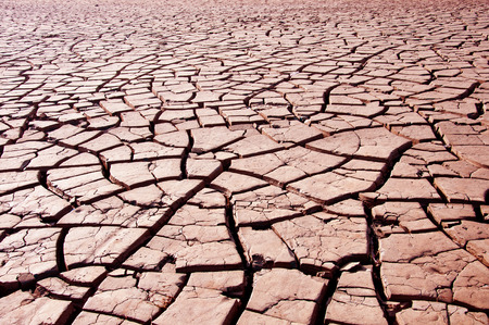 cracked groundの写真素材