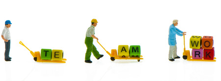 minimen make a teamwork vocabularyの写真素材