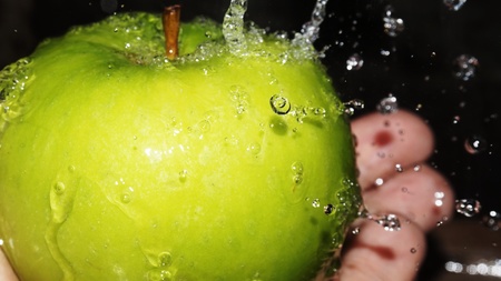 Green appleの素材