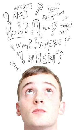 Questionsの写真素材