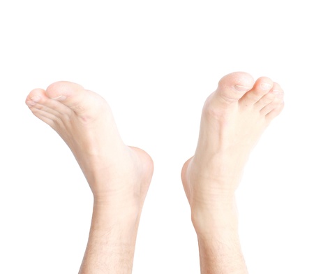 Male feetの写真素材