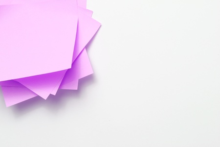 Notes on wallの写真素材