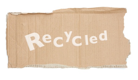 High res cardboard elementsの写真素材