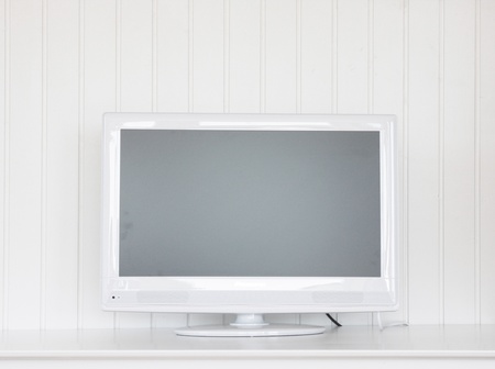 Stylish flat screen tvの写真素材