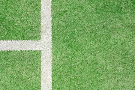 Detail on a tennis courtの写真素材