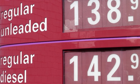 Gas pricesの写真素材