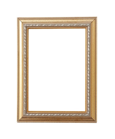 Frame isolated on whiteの写真素材
