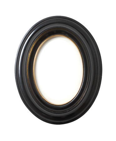 Oval photo frameの写真素材