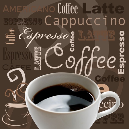 Coffee artの写真素材