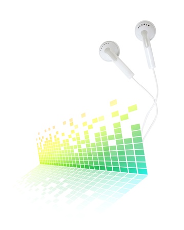 Digital musicの写真素材