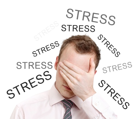 Stressの写真素材