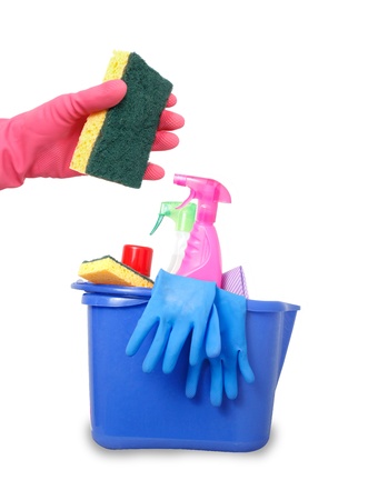 Cleaning productsの写真素材