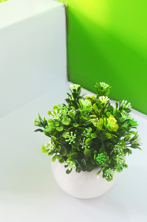 Flower decoration decorative flower artificial flowerの写真素材