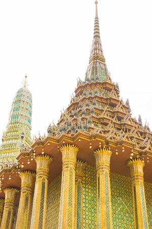 Thai style architecture-pagodaのeditorial素材
