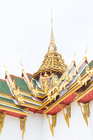 Thai architecture with the garudaのeditorial素材