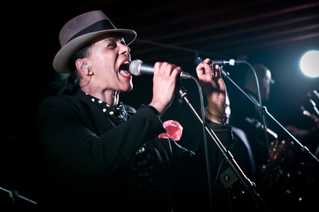 The Selecter live at The East Quayのeditorial素材