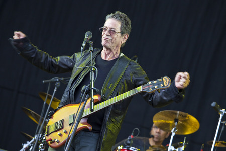 Lou Reed live at the Hop Farm Festivalのeditorial素材