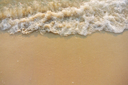 Wave on the Beachの写真素材