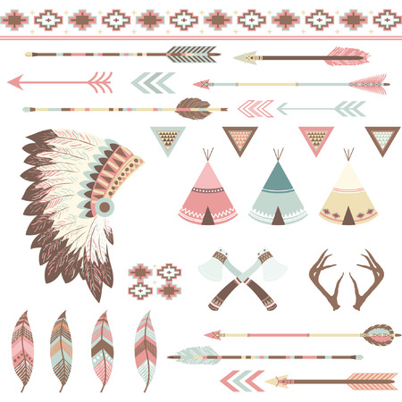 Tribal Collectionのイラスト素材
