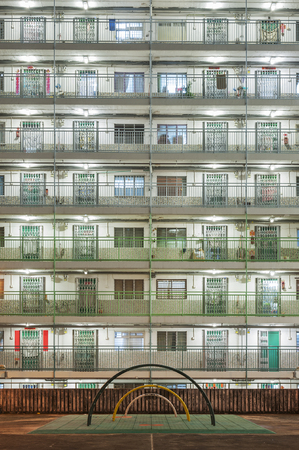 Public Estate in Hong Kongの写真素材