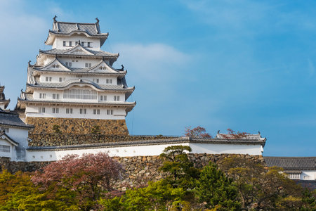 himeji castle in Japanのeditorial素材