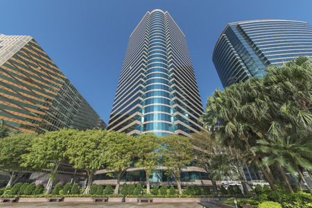 Midtown of Hong Kong city