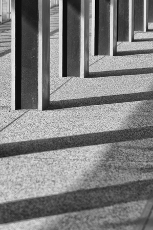 Geometric architecture backgroundの写真素材