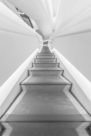 futuristic stairwayの写真素材