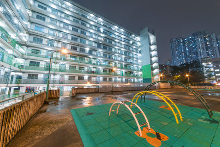 Public Estate in Hong Kongのeditorial素材