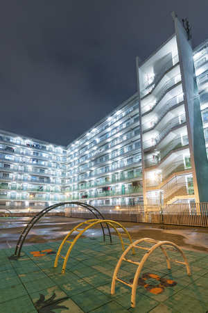 Public Estate in Hong Kongの写真素材