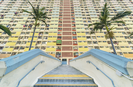 Public Estate in Hong Kongの写真素材