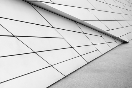 futuristic exterior backgroundの写真素材