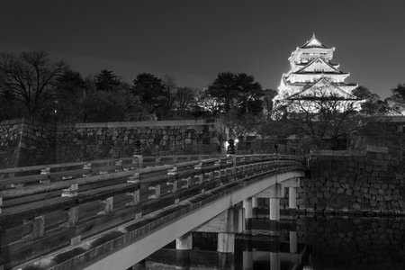 Osaka Castle in Japanのeditorial素材
