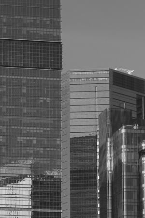 Building abstract. Details of modern office buildingの写真素材